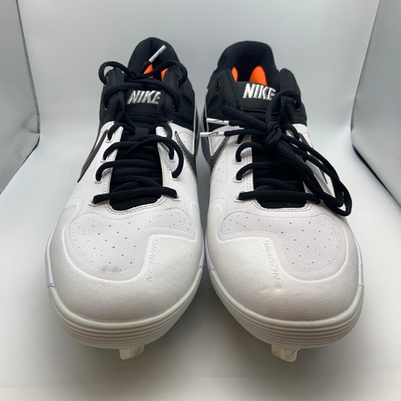 Nike Air Zoom Dragon Low Men\'s Metal Baseball Cleats White/Black Size 13 main image 14